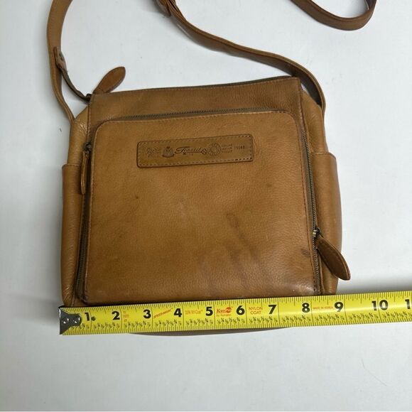 Fossil Tan Brown Leather Crossbody Shoulder Bag 75082 See Description - Picture 5 of 16